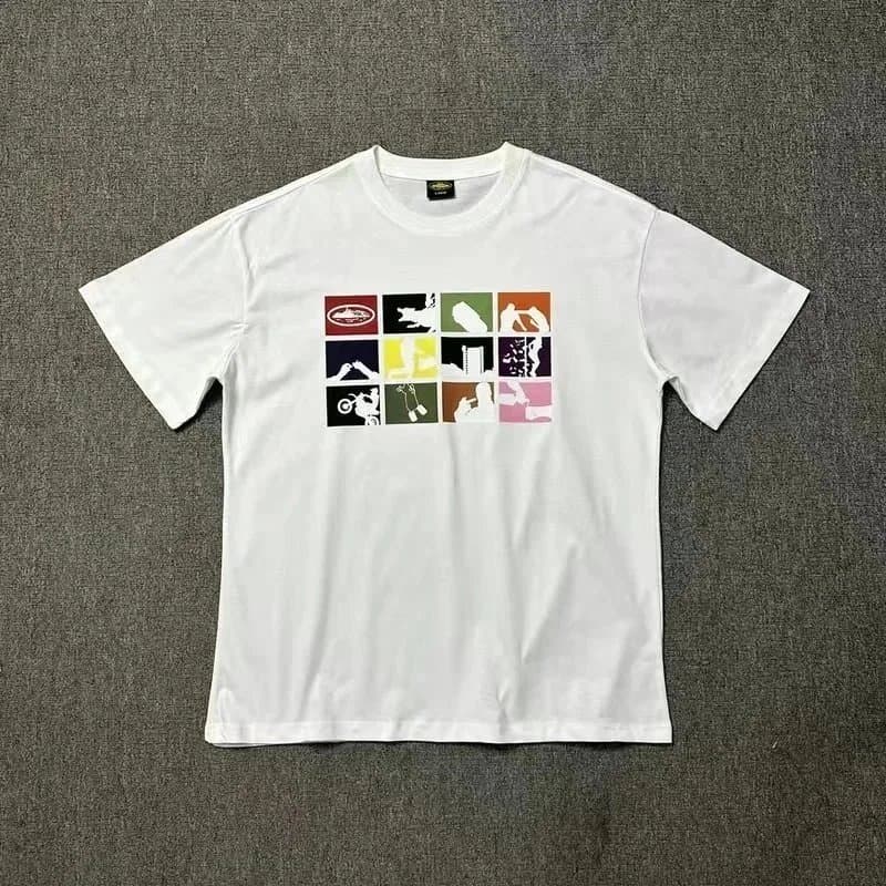 Corteiz Graphic Tee Corb Rules The — 28*Top quality