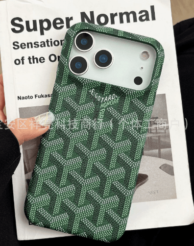 Goyard Phone Case Chevron Pattern — 6