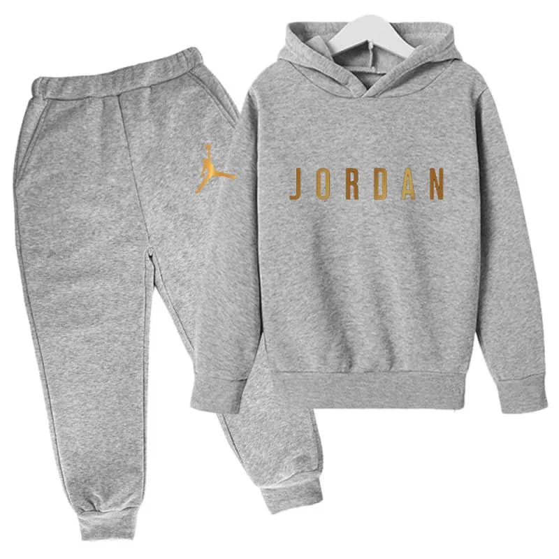 Nike Hoodie and Joggers Set Swoosh Graphic — 03