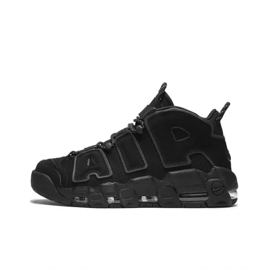 Nike Air More Uptempo Mint — 纯黑