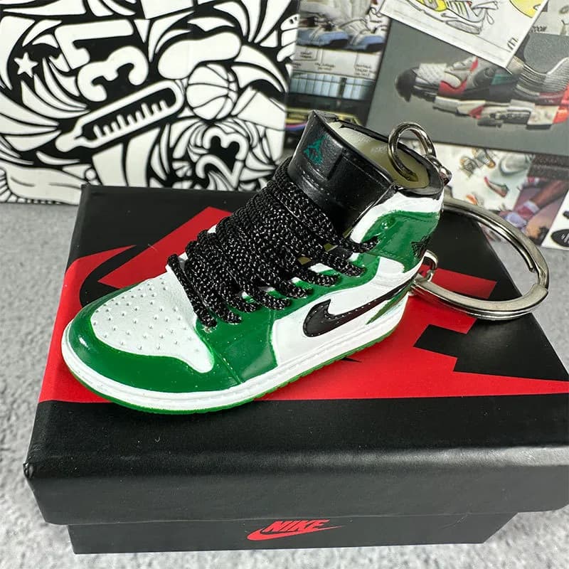 Air Jordan 1 Pine Green Keychain