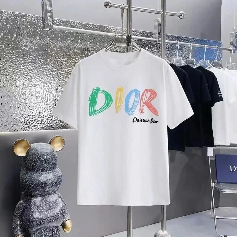 Dior T-Shirt Multicolor Logo