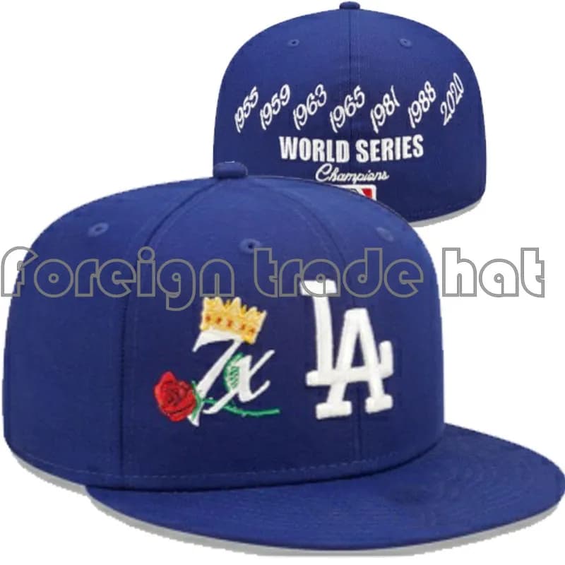 MLB Snapback Cap LA Dodgers World Series Champions