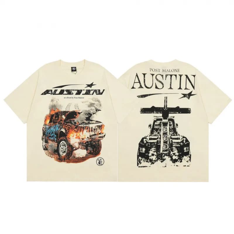 Hellstar Austin Tee Album Art Print