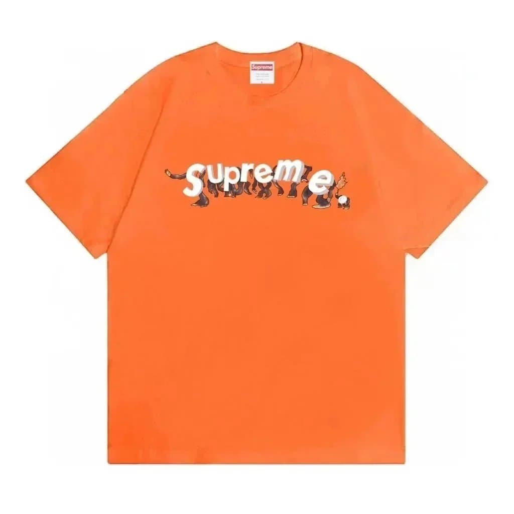 Supreme Box Logo Tee Monkey Print