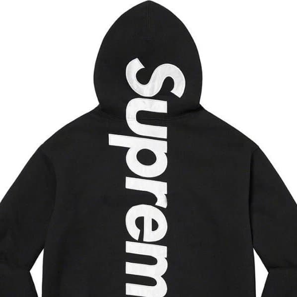 Supreme Zip-Up Hoodie Back Logo