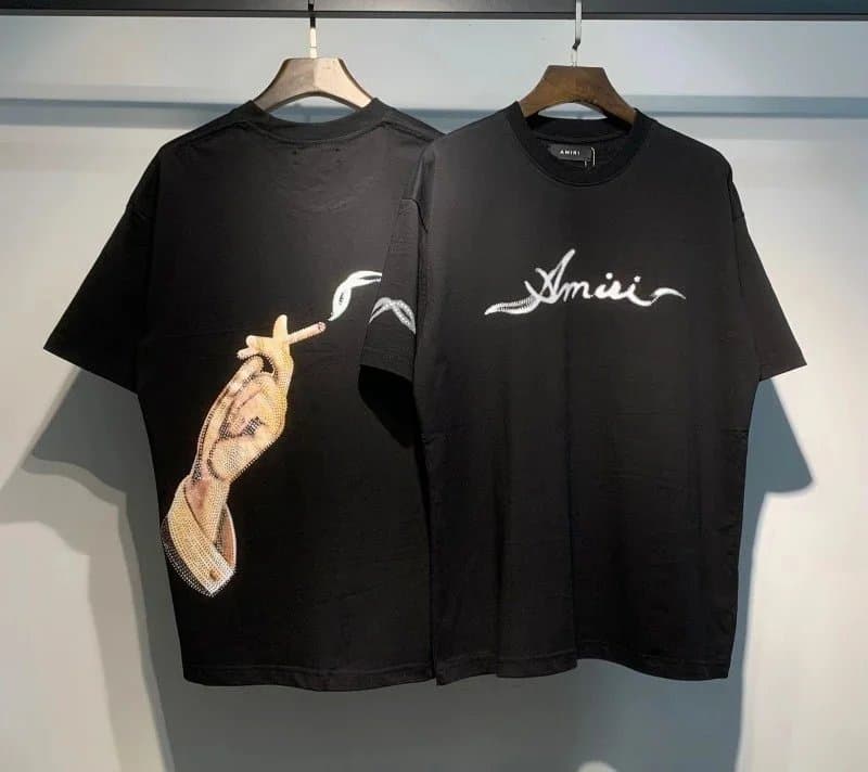 Amiri Graphic Tee Splatter Print — 38