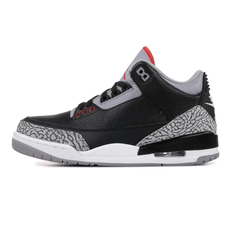 Air Jordan 3 True Blue — 7号 黑水泥