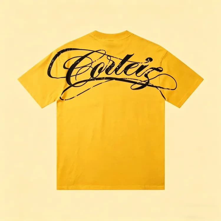 Graphic Tee Corteiz Script Logo