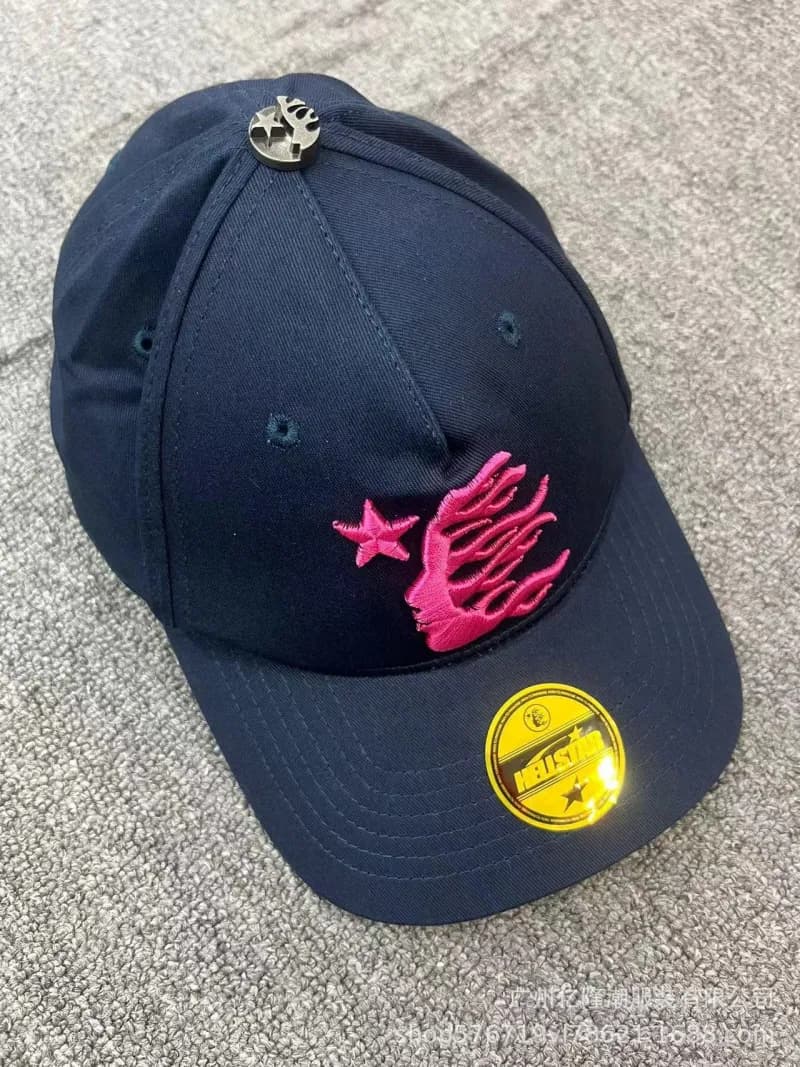 Hellstar Snapback Cap Flame Logo — 17