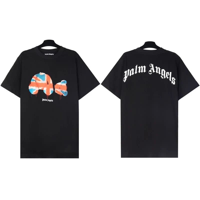 Palm Angels Palm Tree Tee Gradient Palm Print — 32