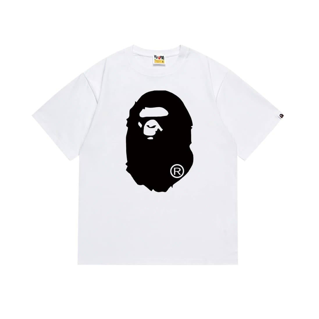BAPE Ape Head Tee Black Ape Head