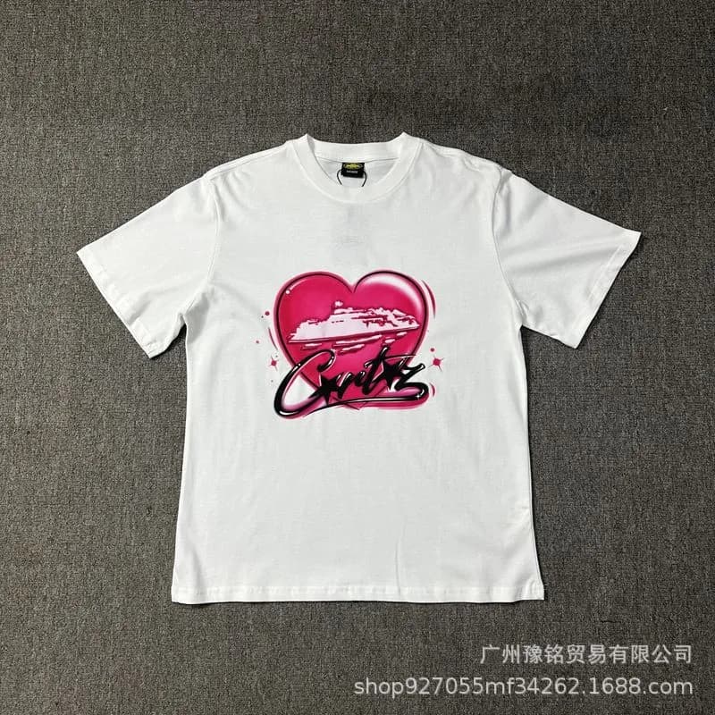 Graphic Tee Corteiz Script Logo — Style 11