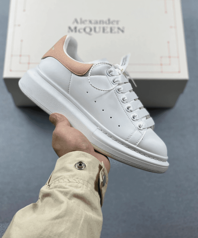 Alexander McQueen Oversized Sneaker White Red — 6