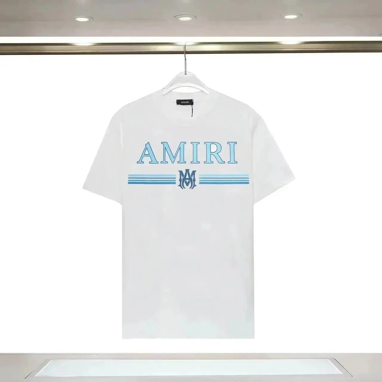 Amiri Graphic Tee Dripping Logo — ALBB-011