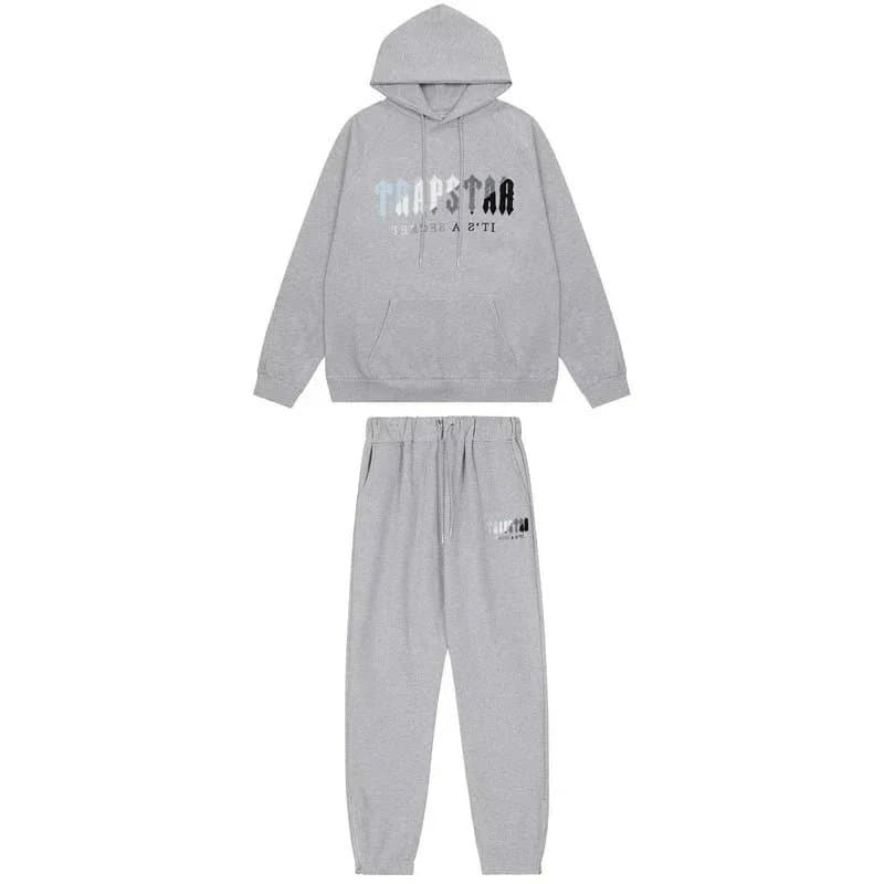 Corteiz Hoodie and Joggers Set TRAPSTAR Logo