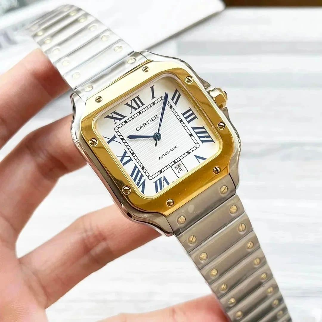 Santos de Cartier Two-Tone Automatic