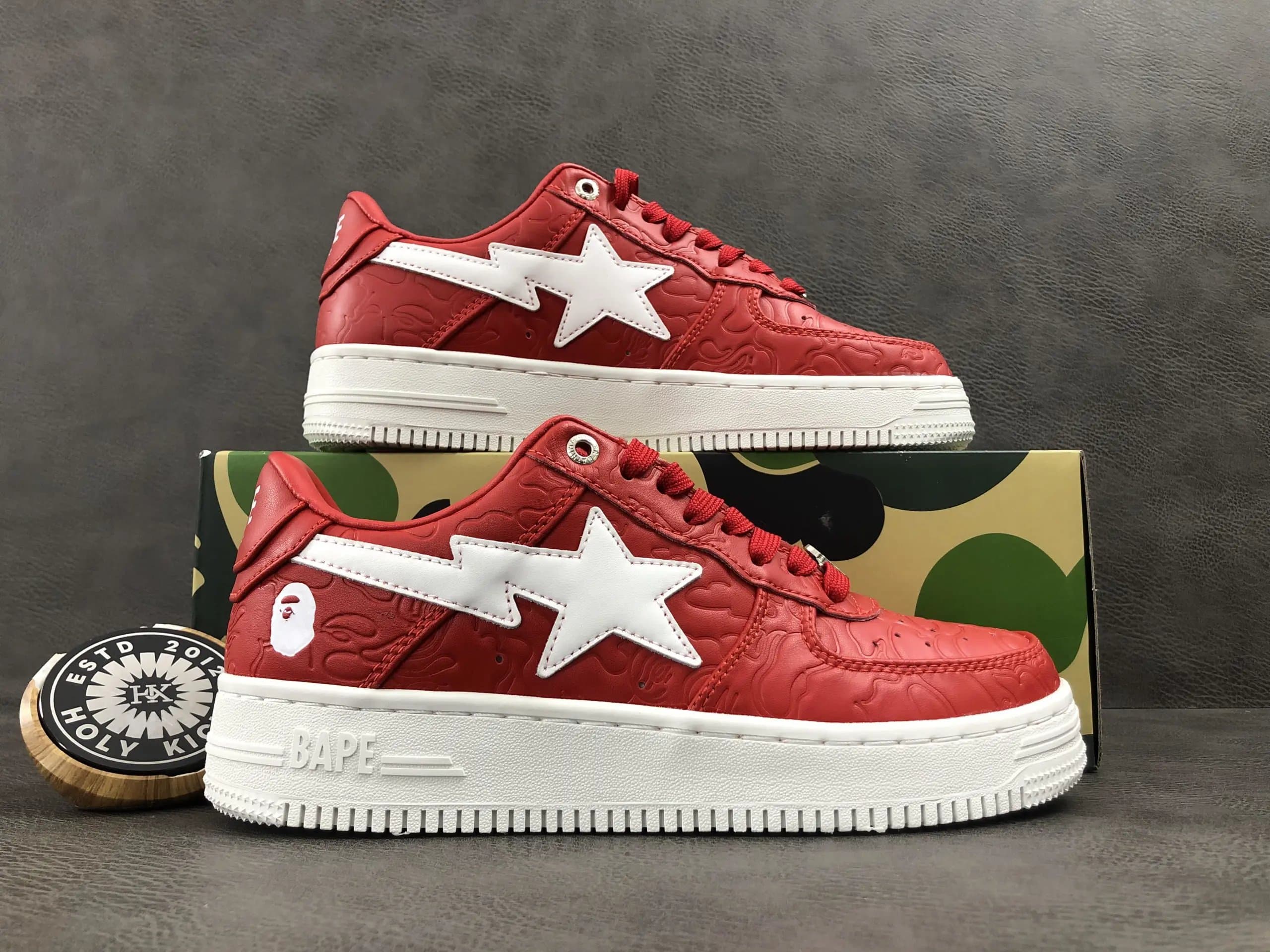 Bape Sta Red Camo