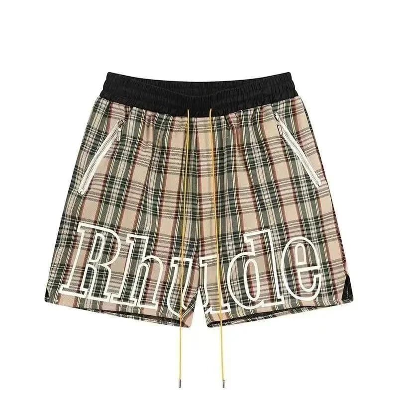 Off-White Logo-Print Shorts Iridescent Logo — 22