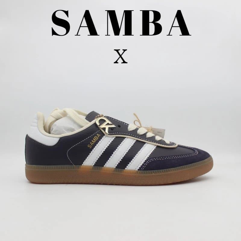 Adidas Samba Grey Suede — IG6836 深棕白