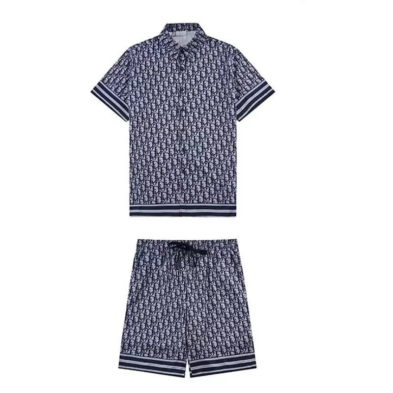 Dior Oblique Print Set Green Monogram — 1