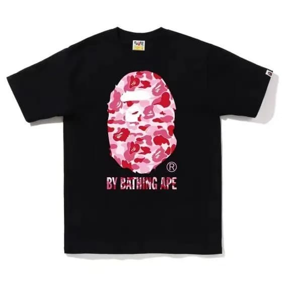 BAPE Ape Head Tee Pink Camo Ape Head