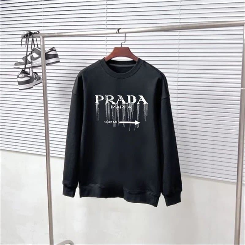 Prada Cotton Sweatshirt Mafia Graphic