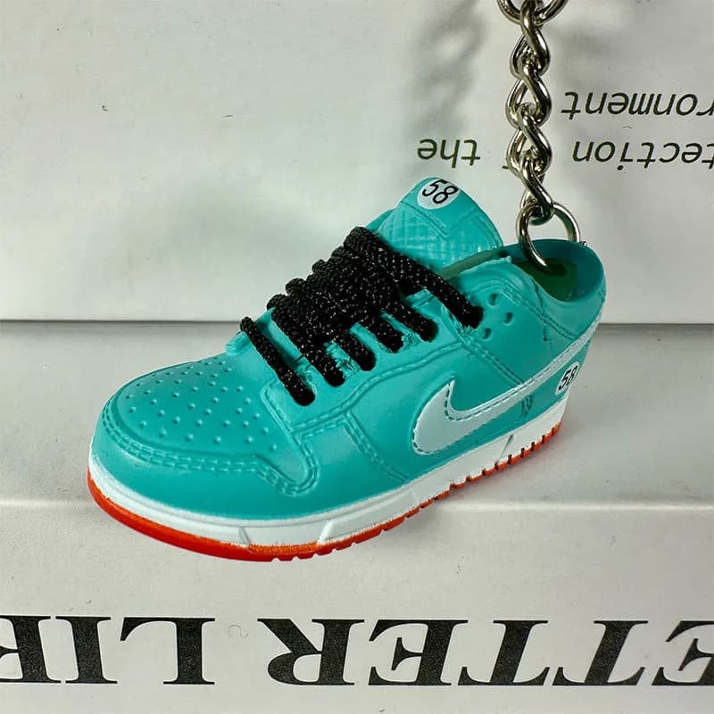 Cactus Plant Flea Market Sneaker Keychain Blue Lightning — 30. Racing Green