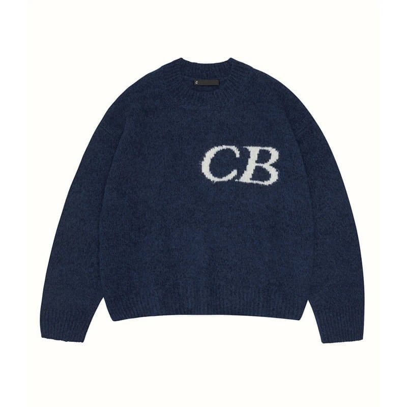 Corteiz CB Logo Knit Sweater Contrast Logo