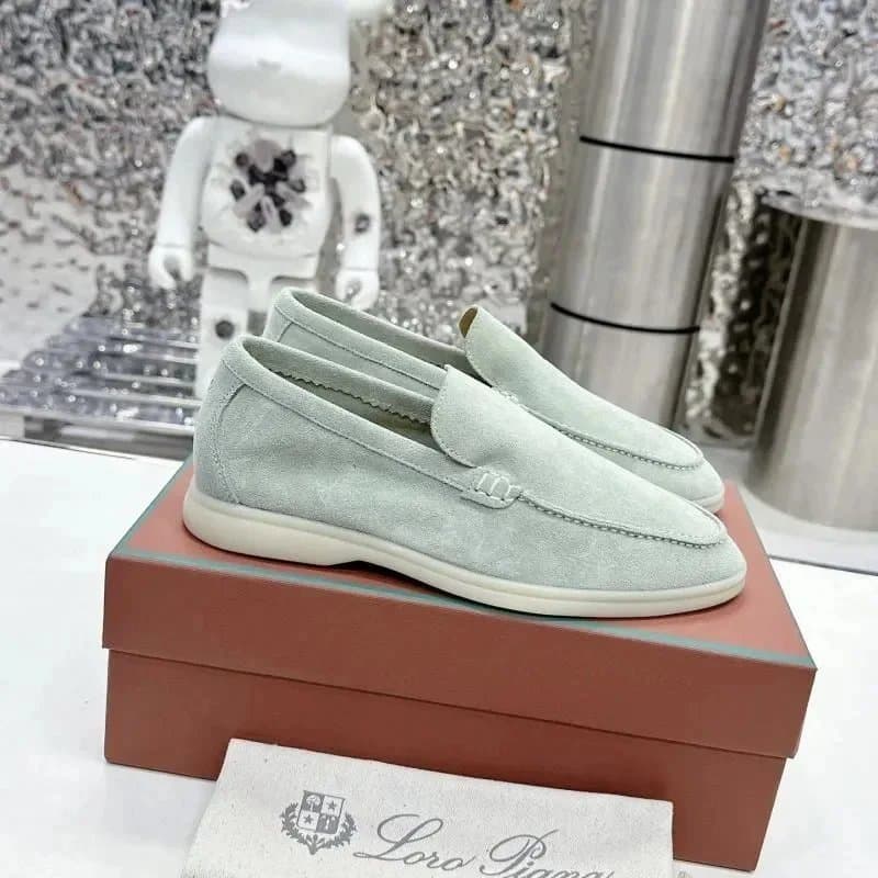Loro Piana Loafer Sneaker Mint Suede