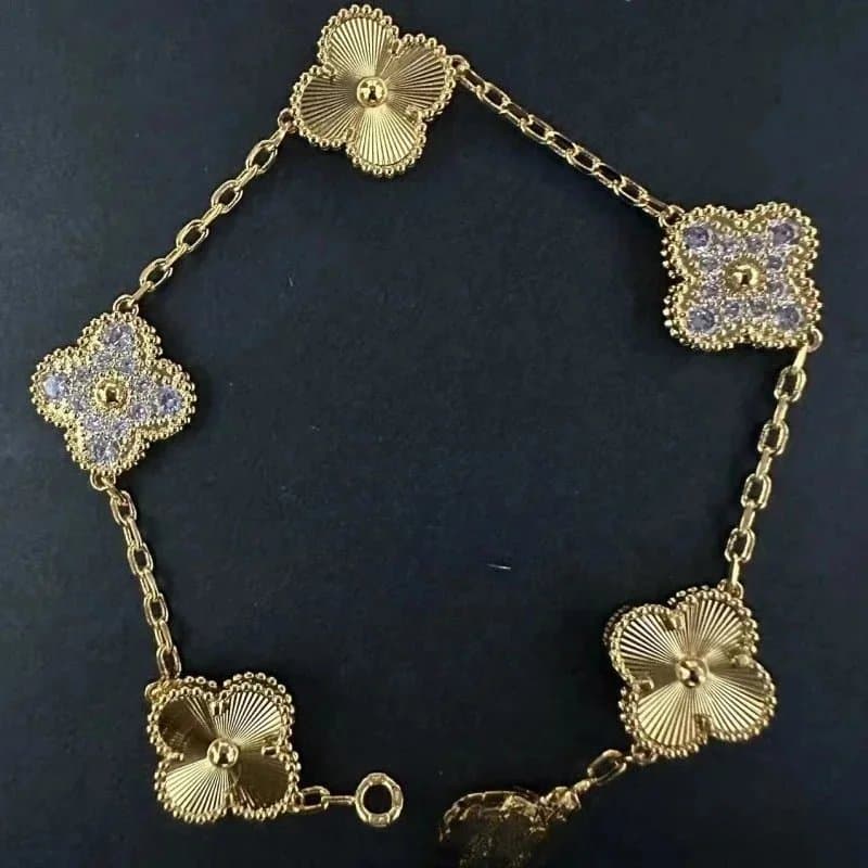 Van Cleef & Arpels Alhambra Bracelet Five Motifs — 30