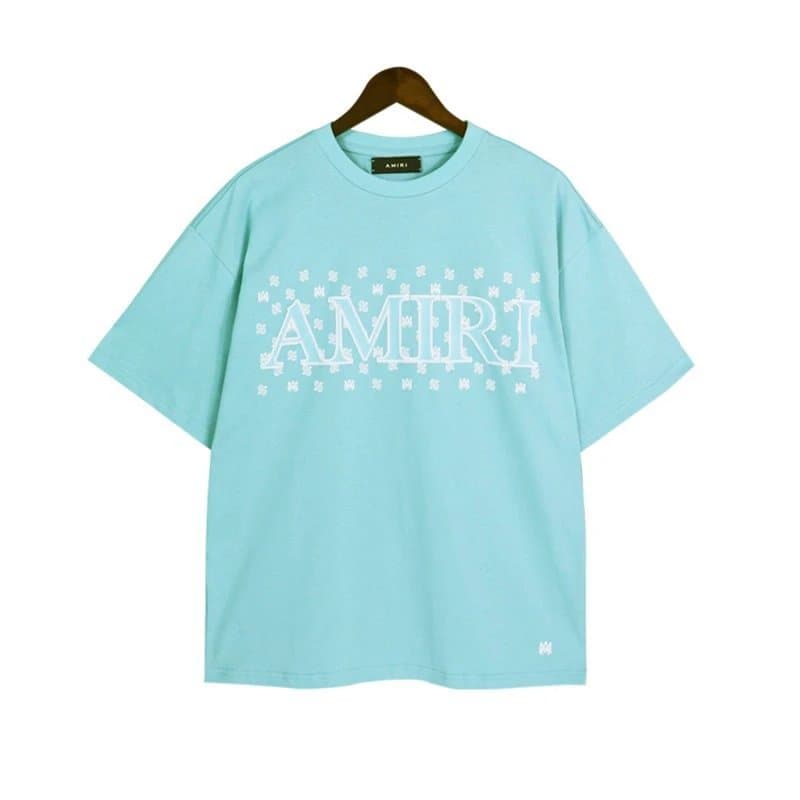 Amiri Logo Graphic Tee Mosaic Logo