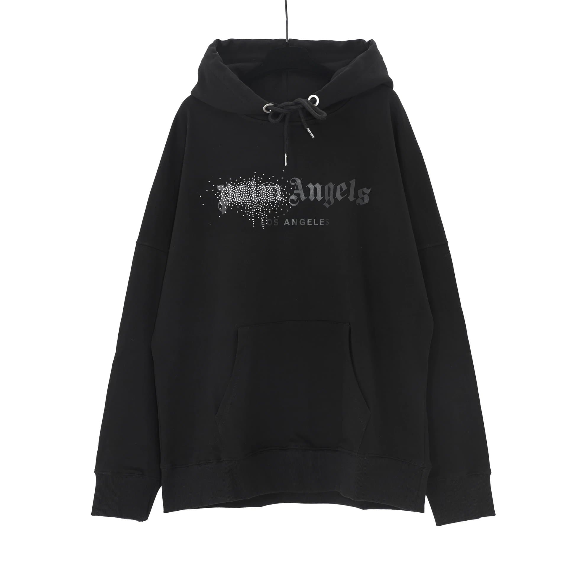 Palm Angels Hoodie Crystal Logo