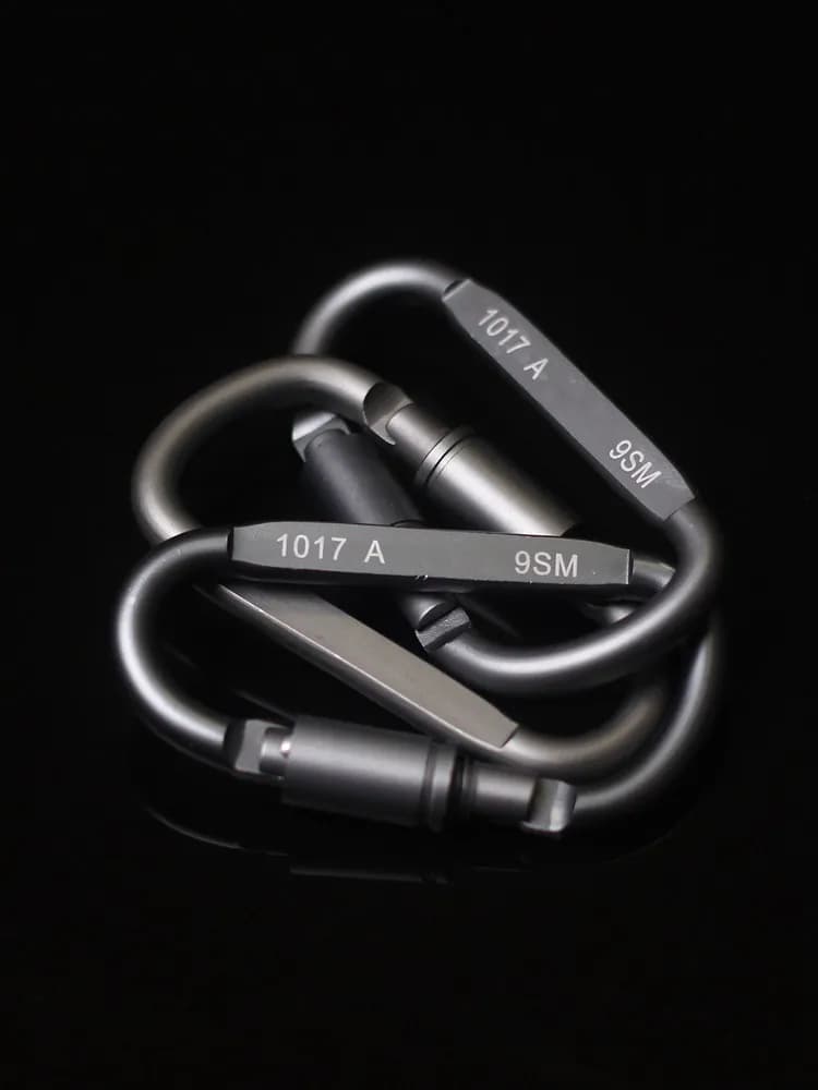 Chrome Hearts Carabiner Clip 1017 A 9SM Engraved