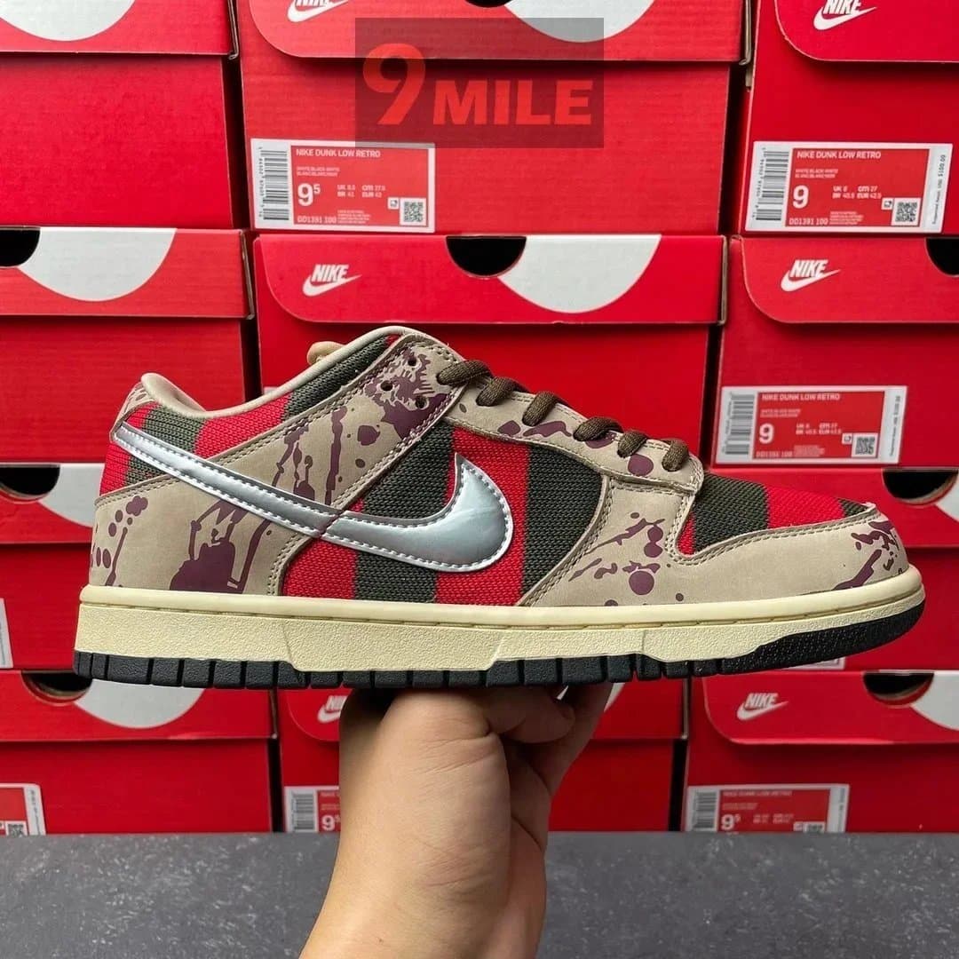 Nike Dunk Low Retro Pink Orange — 14