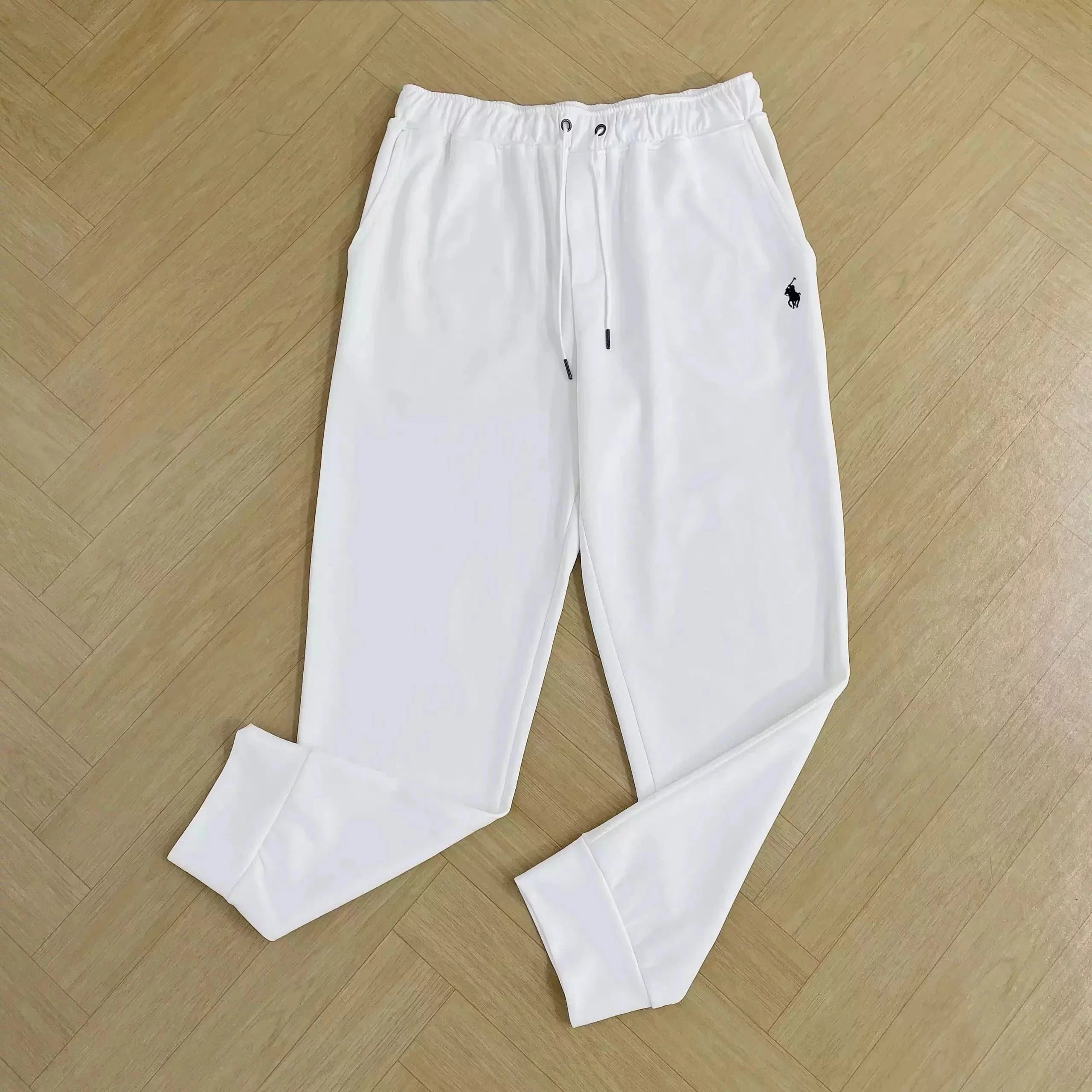 Polo Ralph Lauren Classic Fit Joggers Solid White