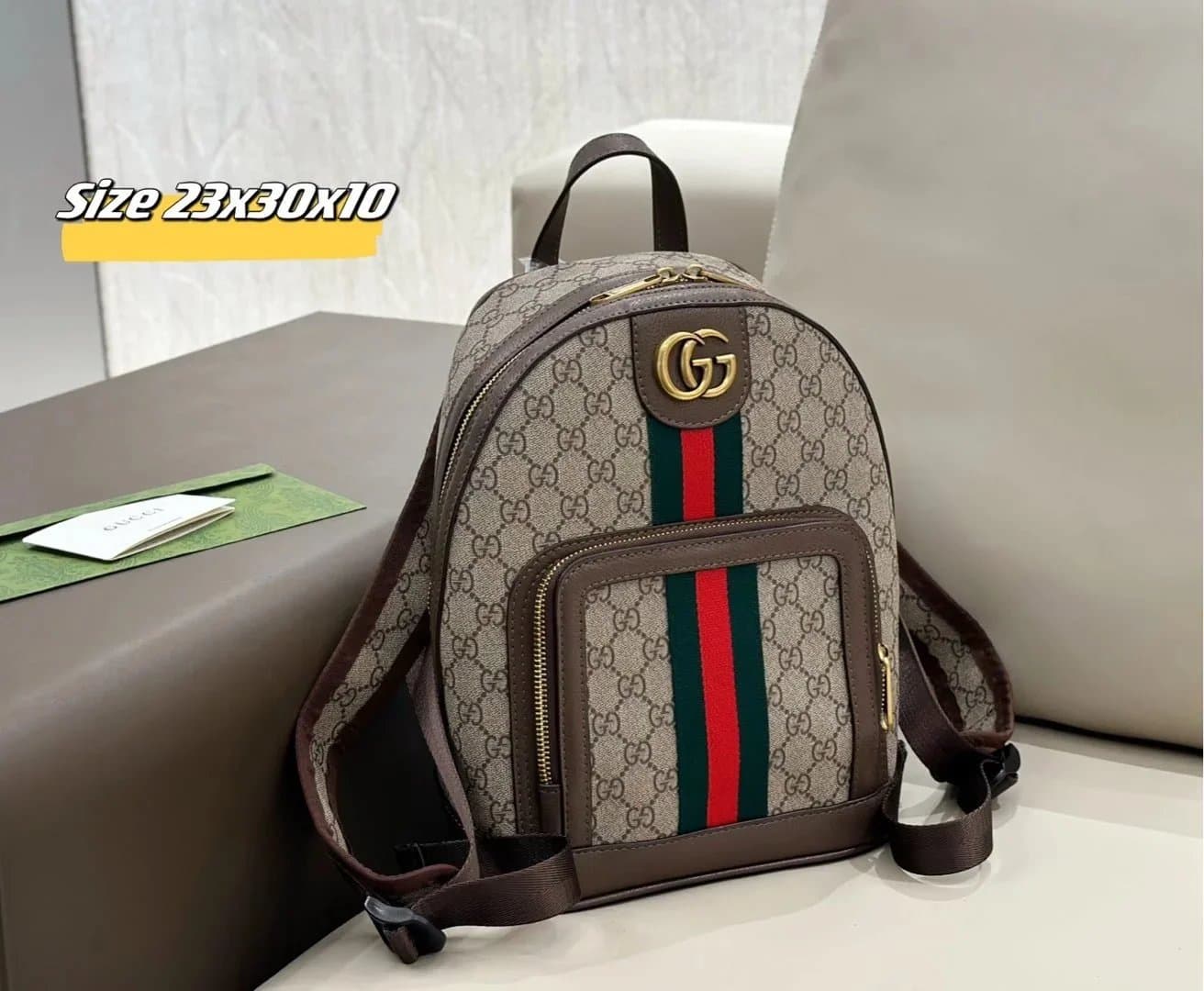 Gucci Horsebit 1955 Mini Top Handle Bag Smooth Leather — 14