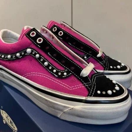 Vans Old Skool Navy/White — 粉铆钉