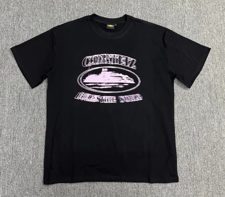 Corteiz Bomb Tee Digital Timer Graphic — 3121 black powder