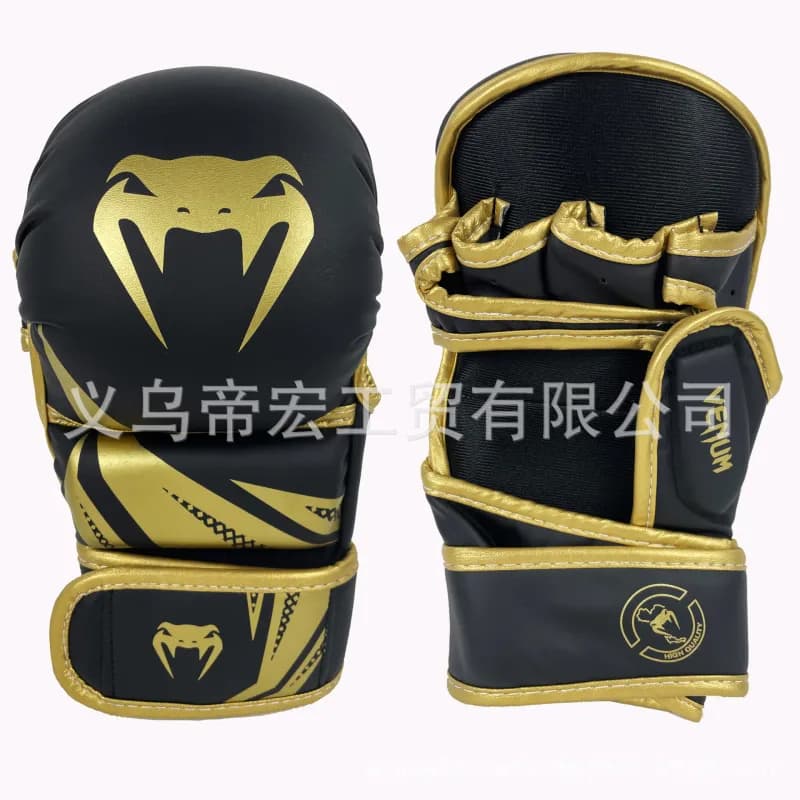 MMA Gloves Viper Gold
