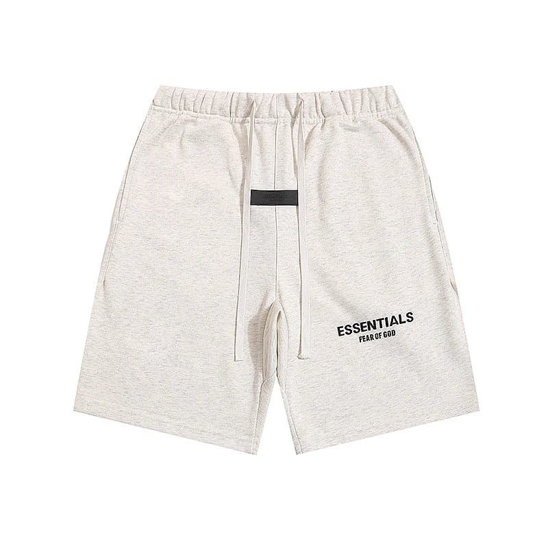 Fear of God Essentials Jogger Essentials Logo — 318短裤白灰