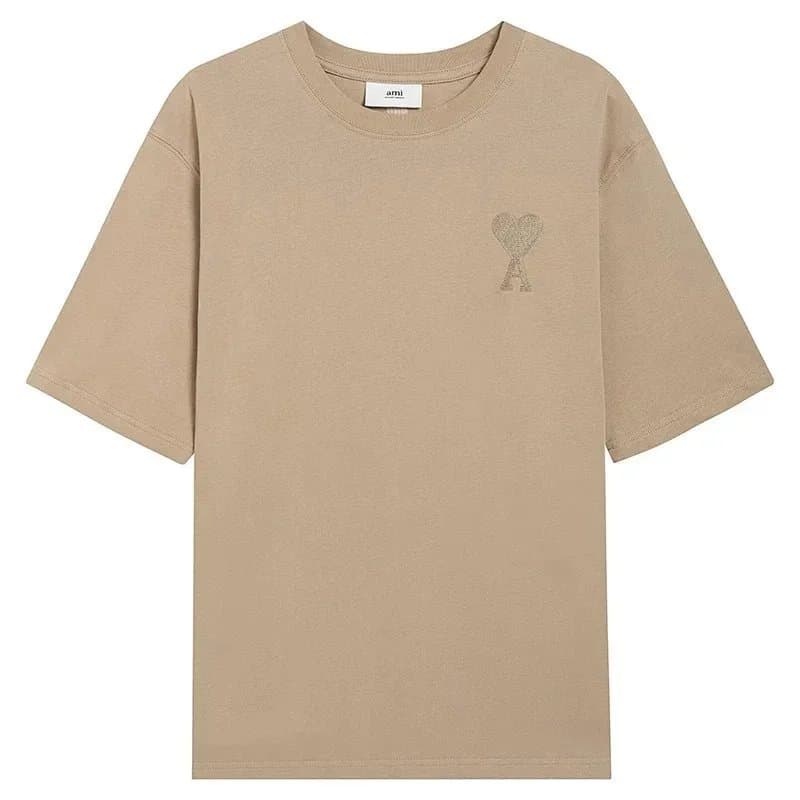 AMI Paris T-Shirt Heart A Patch — 18*Top quality