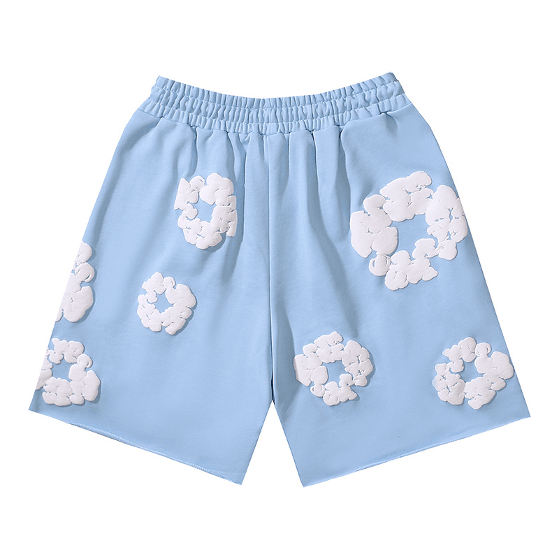 Balenciaga Cloud Shorts Cloud Print — S10