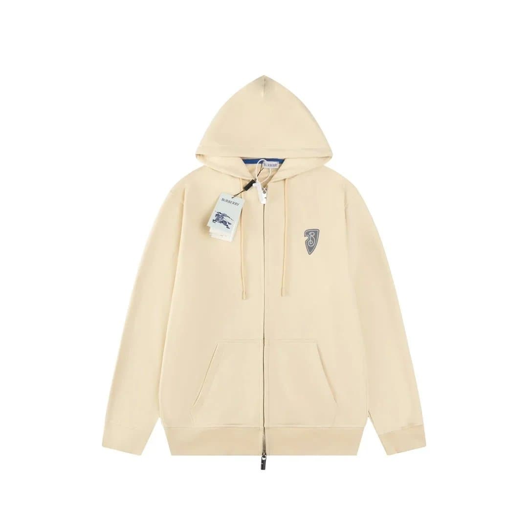 Burberry Zip-Up Hoodie Checkered Lining — 28