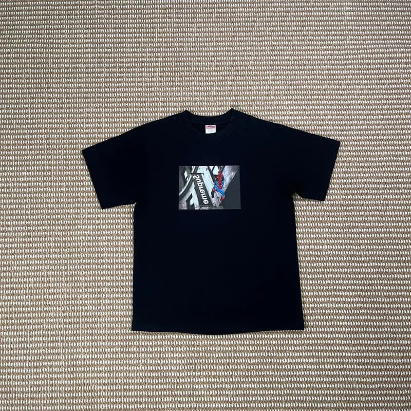 Supreme × Marvel T-Shirt Spider-Man Box Logo