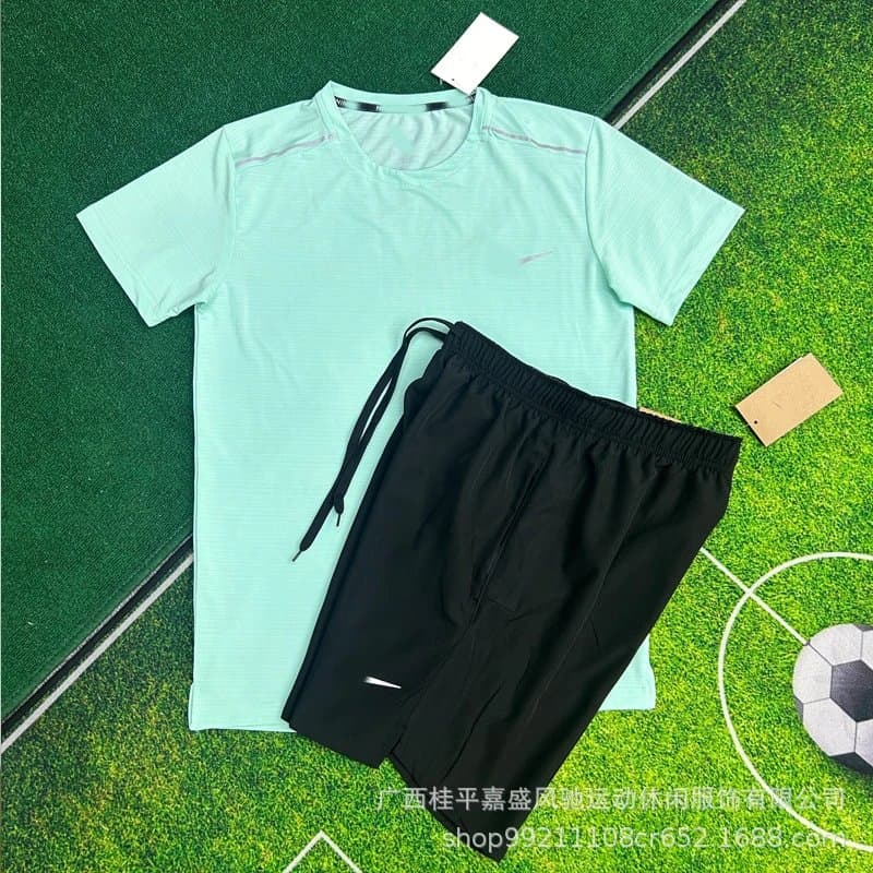 Nike Training Set Black — 水星条绿色+218黑色