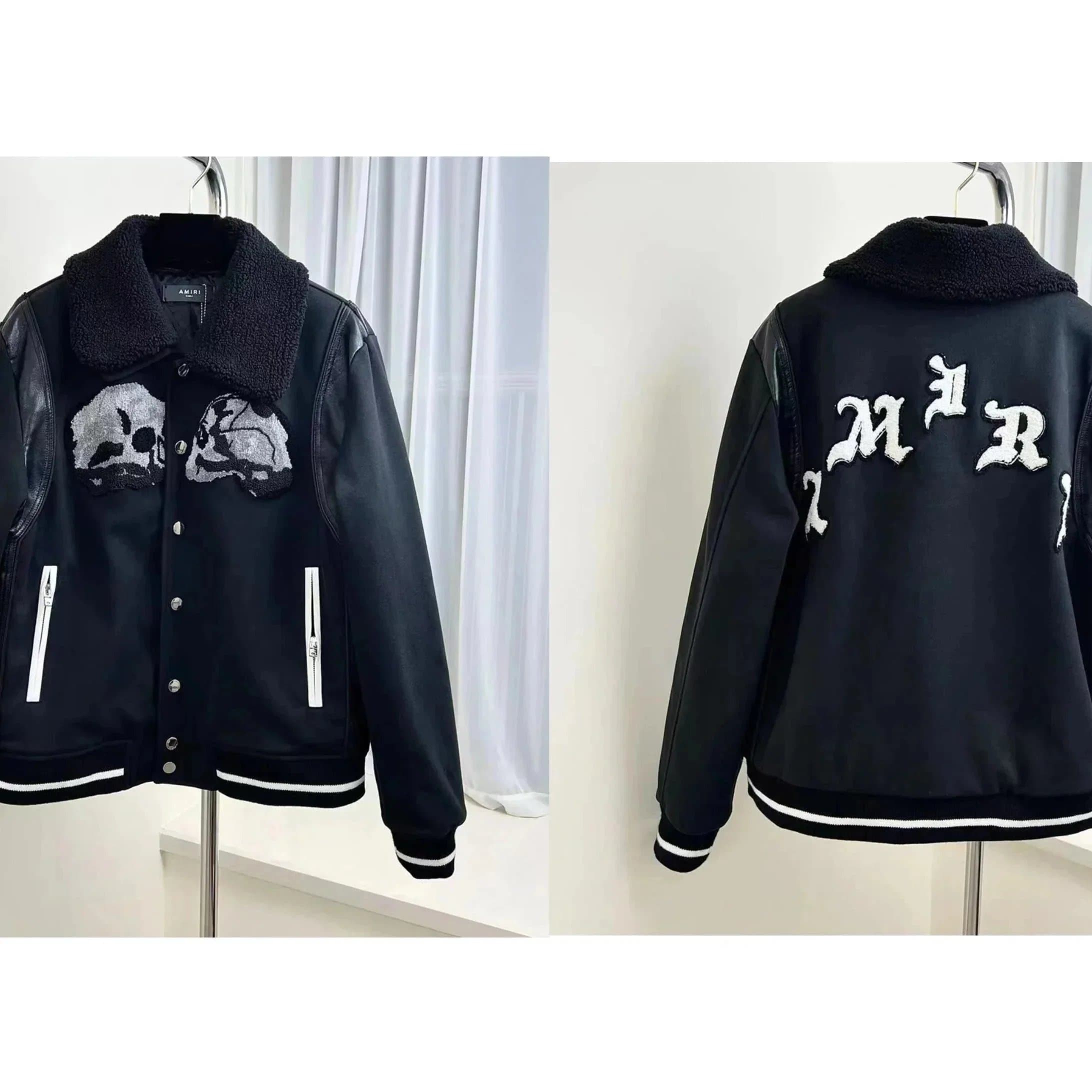Off-White Varsity Jacket AC Milan Devil — 骷髅头外套