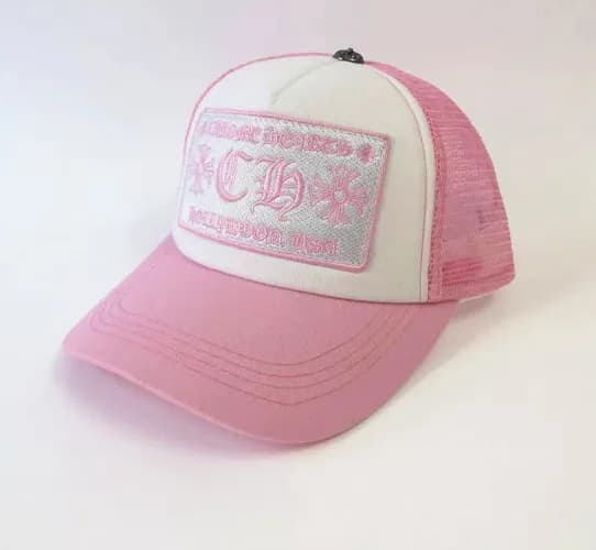 Chrome Hearts Trucker Cap Cross Logo Embroidery — 30