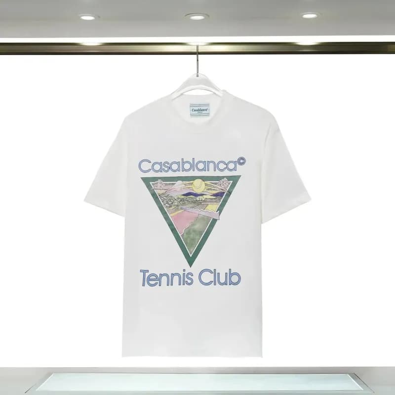 Casablanca Tennis Club Tee Triangle Graphic