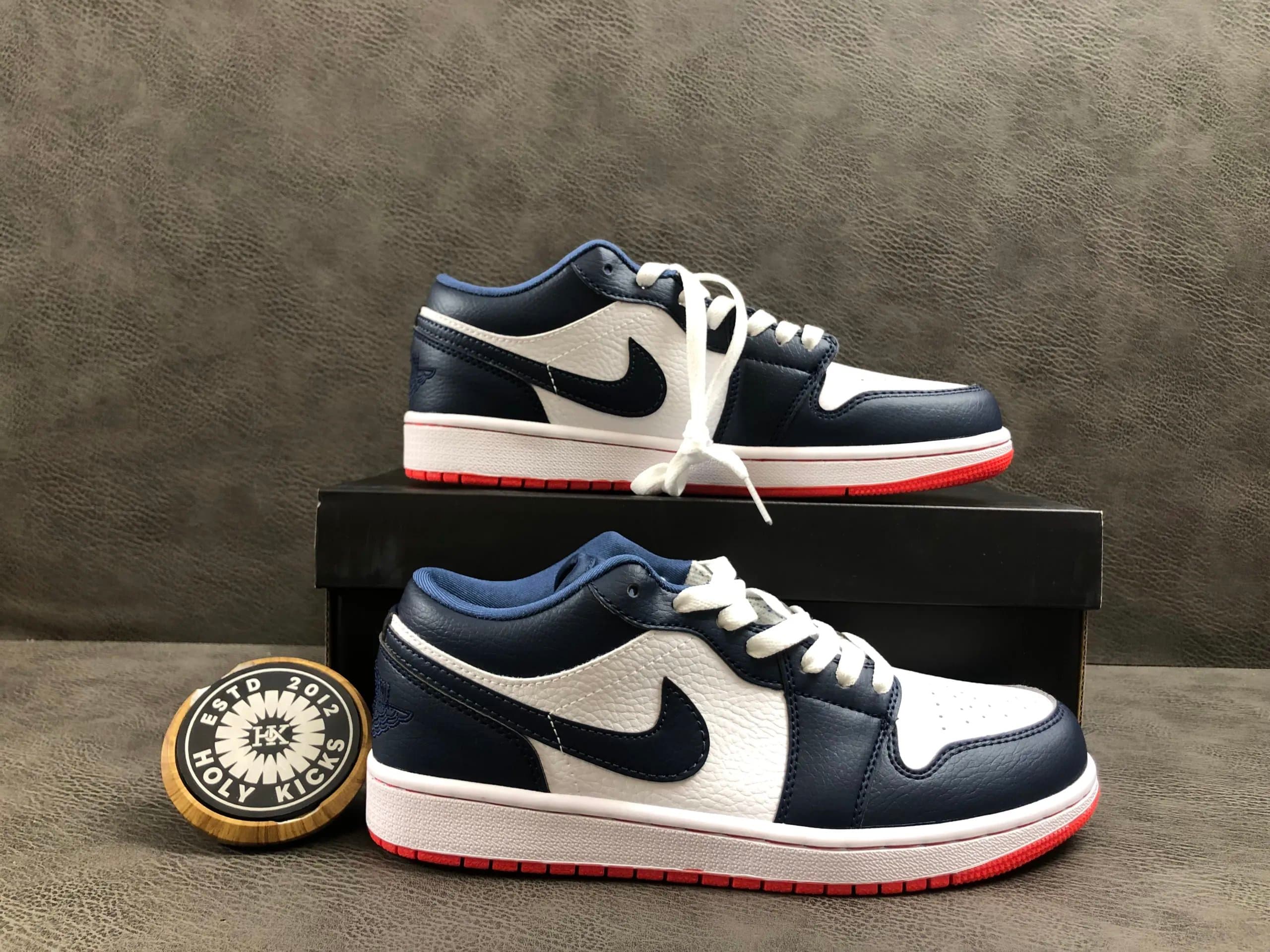 Air Jordan 1 Low Navy/White/Red
